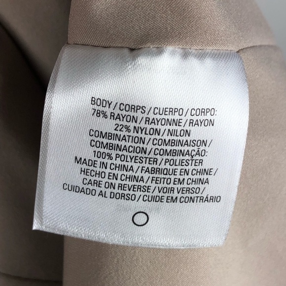 T TAHARI Annalise Fit and Flare dress taupe floral - Picture 7 of 8